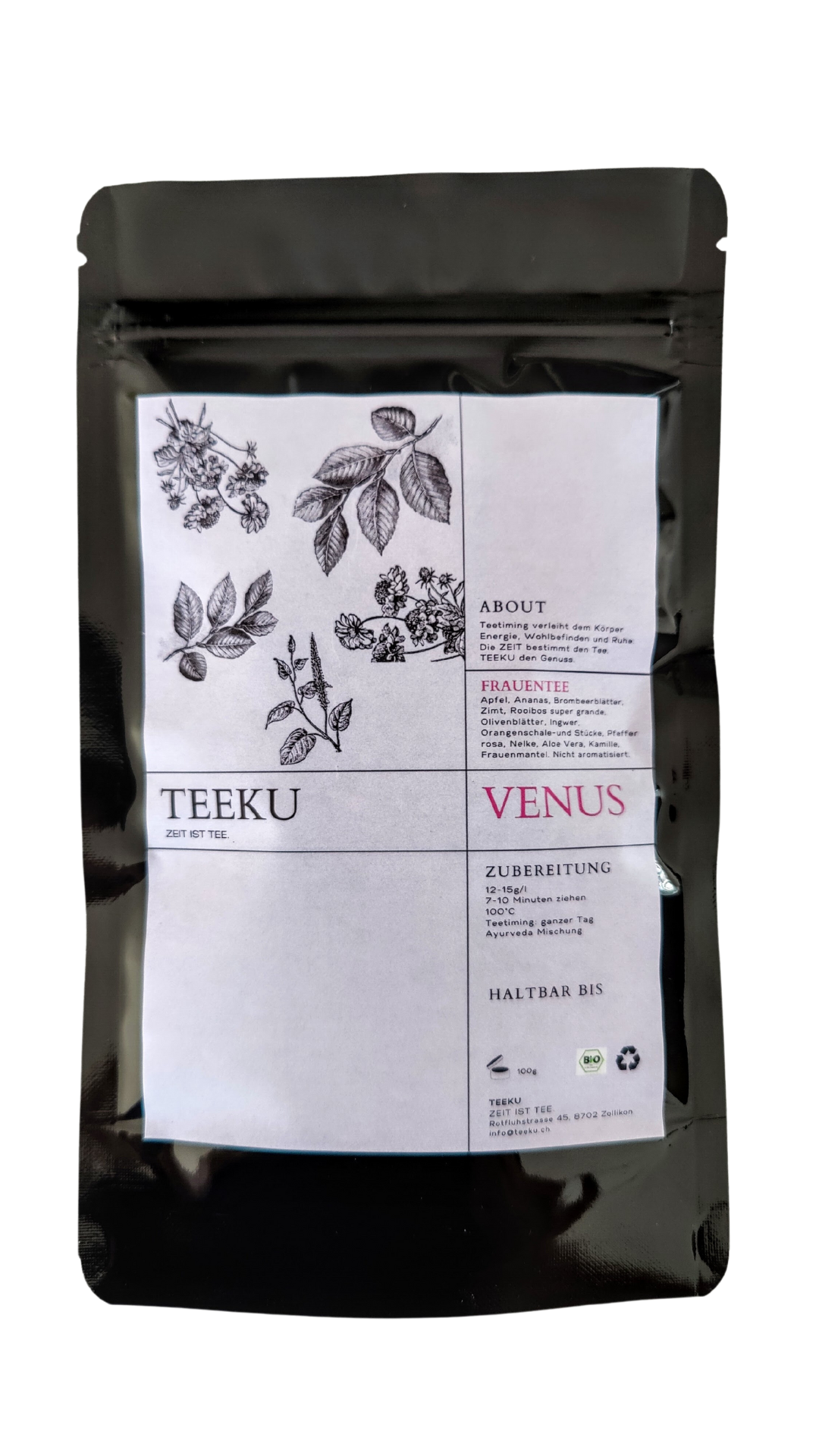 TEEKU VENUS FRAUEN TEE