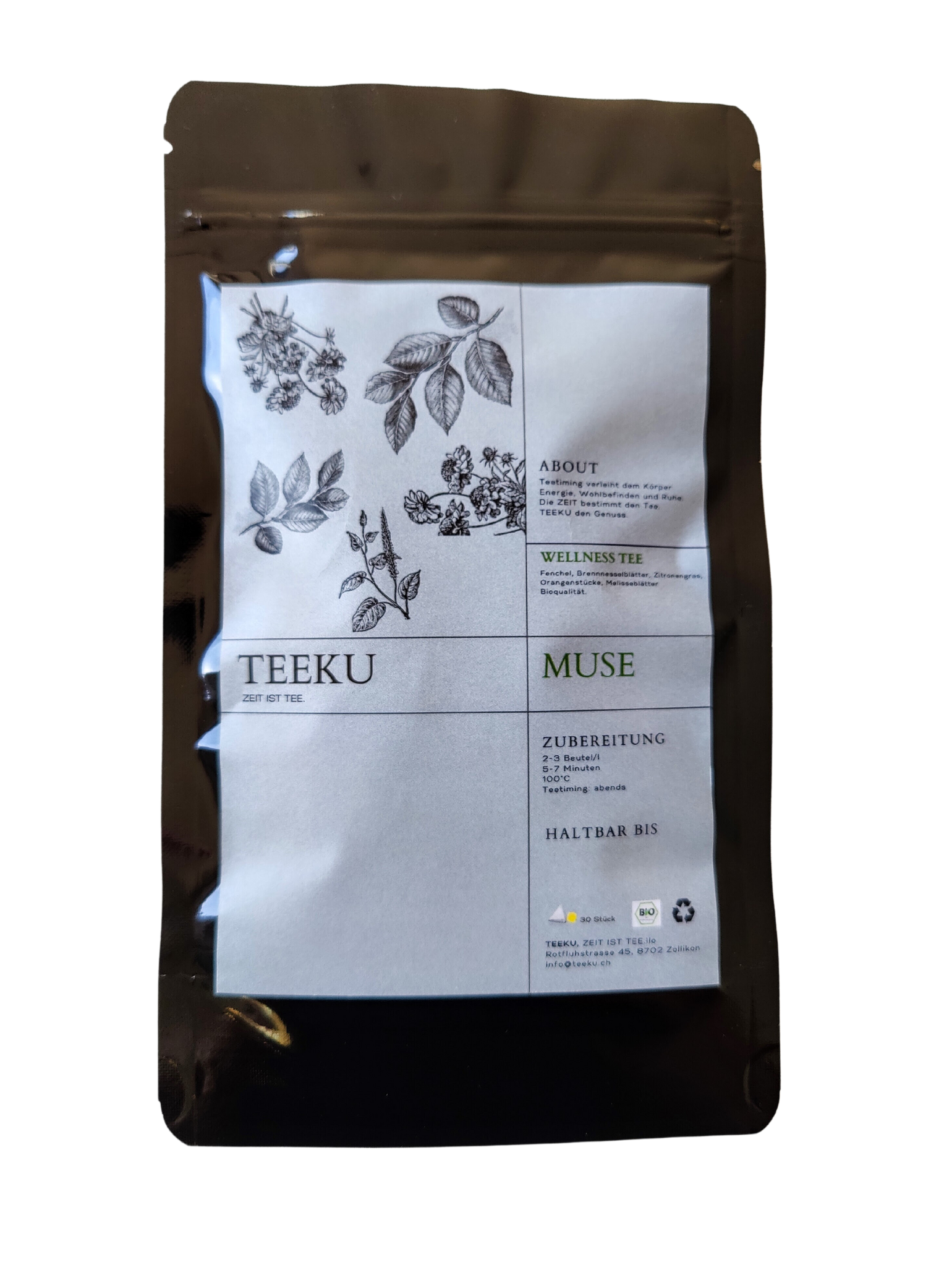 TEEKU MUSE STOFFWECHSEL TEE